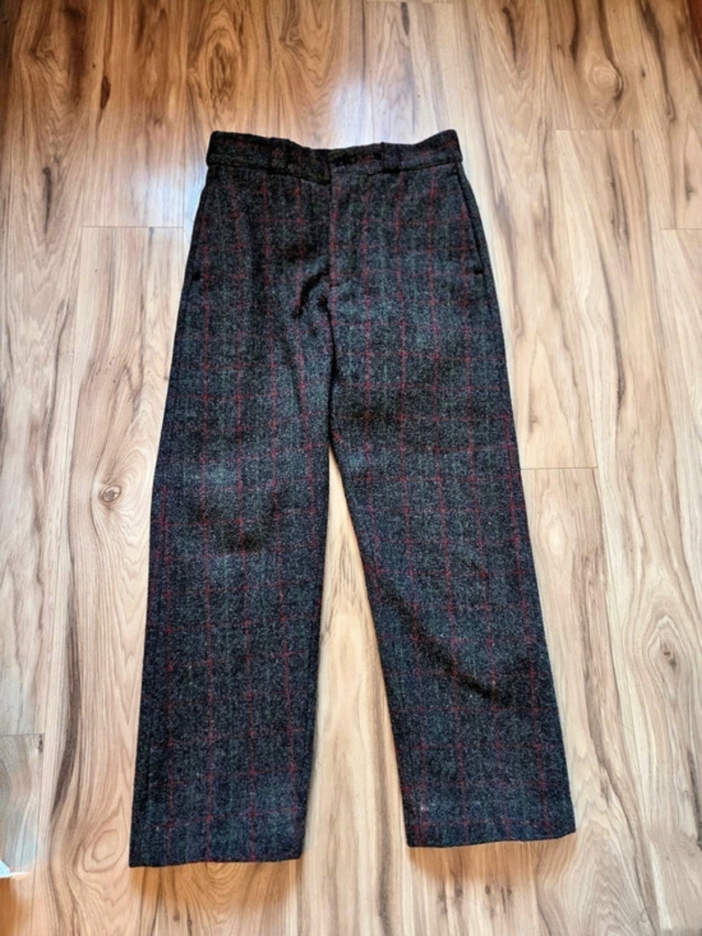 Vintage Johnson Woolen Mills Plaid Wool Hunting Pants